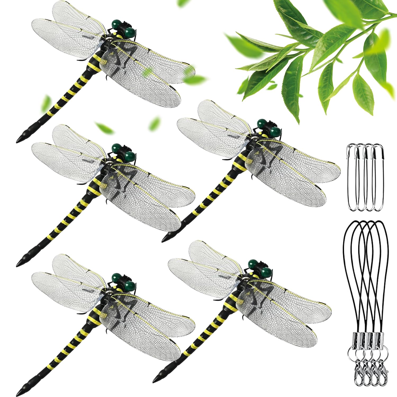 [2025 New Insect Repellent] Onyanma Dragonfly Insect Repellent Dragonfly Hanging 12cm-5 animals