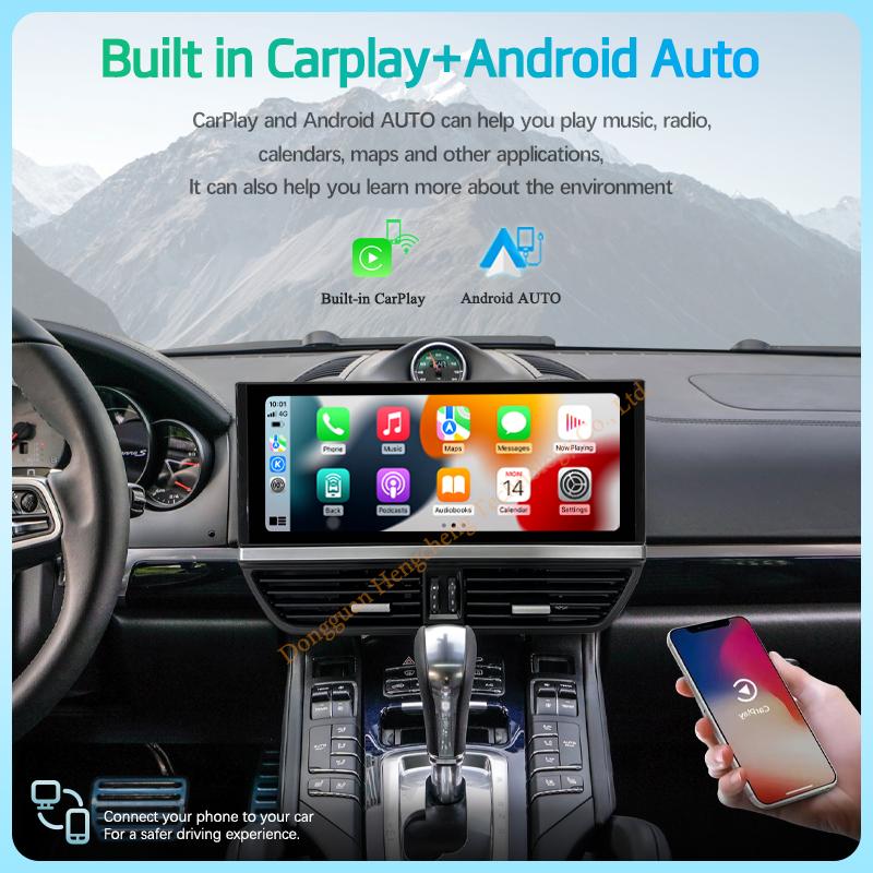 12.3Inch Pentru Porsche Cayenne 2011-2017 Navigație GPS Player Multimedia Auto Radio Android12 8+128G 8Core CarPlay 4G Cameră 360