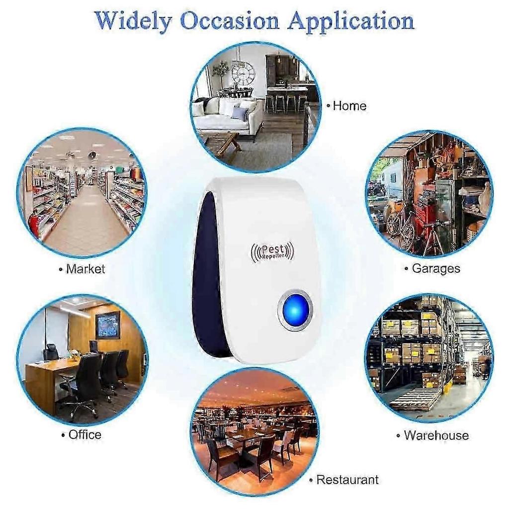 4 Pieces Against Mice Ultrasonic Pest Repellent Electronic Insect Repellent Animal Repellent By_kex3