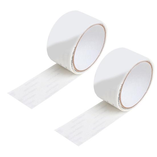 2 Rolls Window Screen Repair Tape 5cm Width Self-Adhesive Window Screen Repair Patch for Mosquito Nets Tents Weatherproof Anti-Insect Fly Mesh Broken
