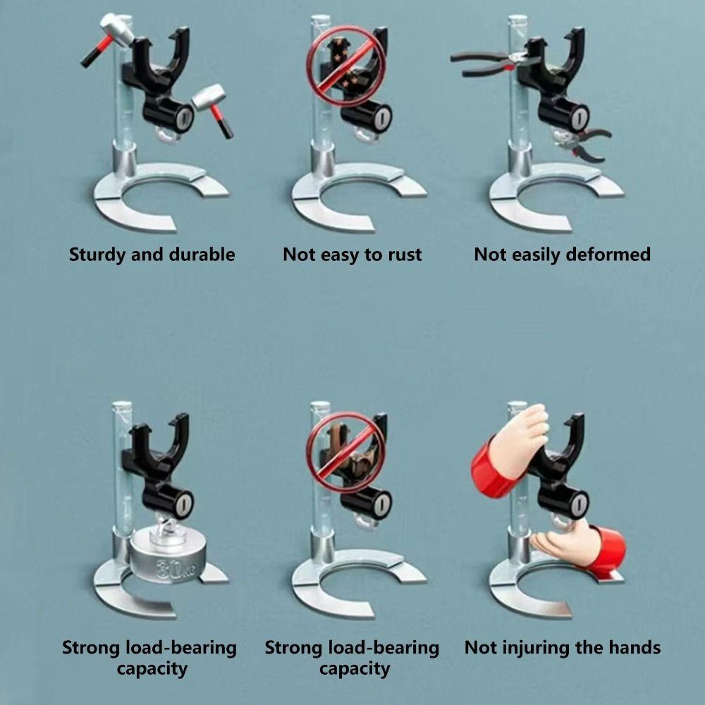 Waterproof Bicycle Multi-Function Hook 2 in 1 Motorcycle Hanger  Outdoor