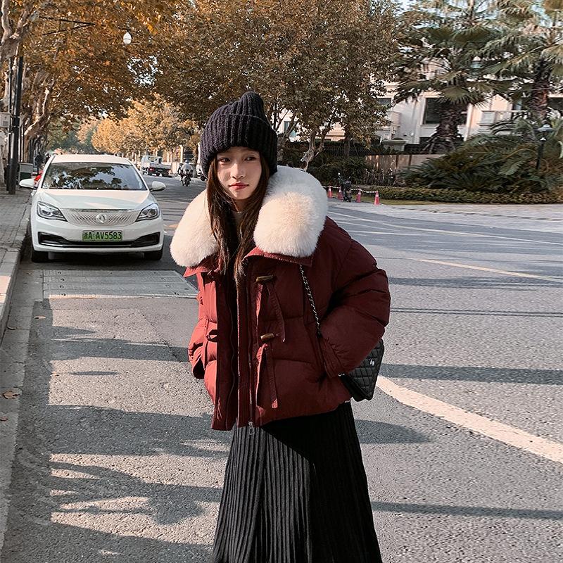 Short Bread Clothes Women's Loose Winter Cotton Clothes Jacket Thickened