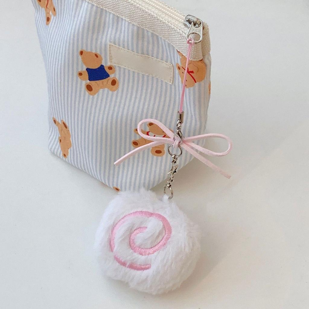 Handcrafted Fish Plate Keychain Pendant Lovely Fish Plate Phone Pendant Soft Bag Ornament Delicate Hangings Accessory