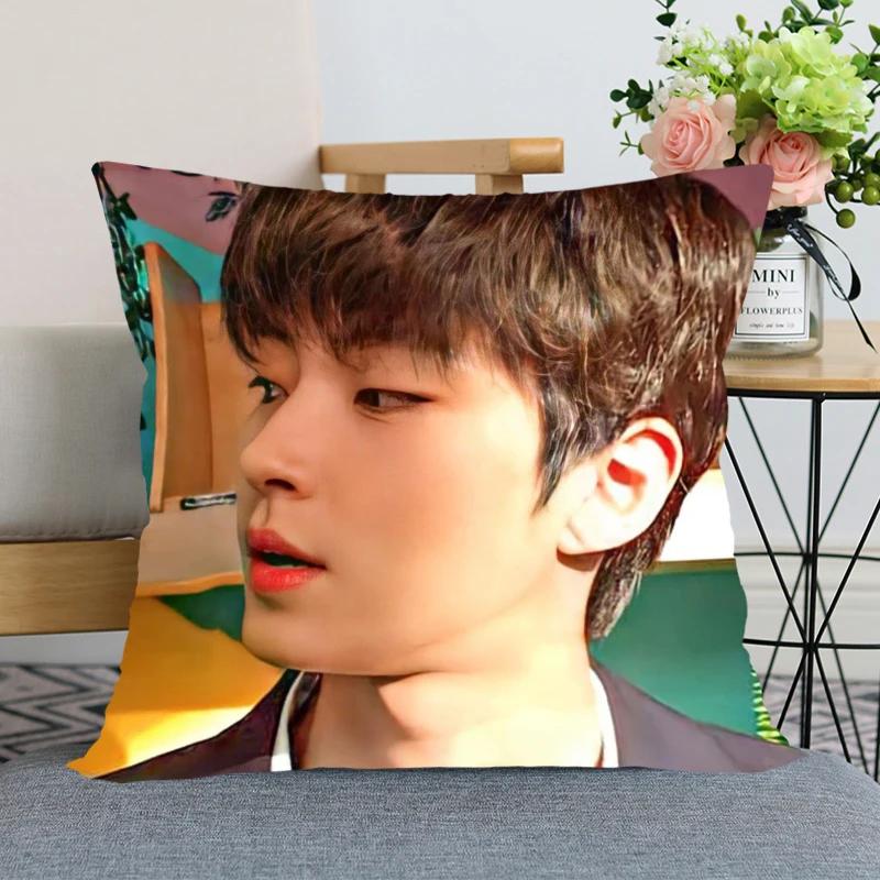 KPOP Hwang In Yeop Pillow Case True Beauty For Home Decorative Pillows Cover Invisible Zippered Throw PillowCases 45X45cm