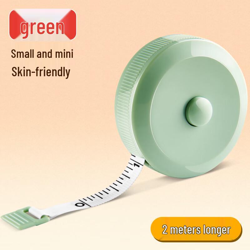JONEVEE 2m Automatic Retractable Mini Tape Measure