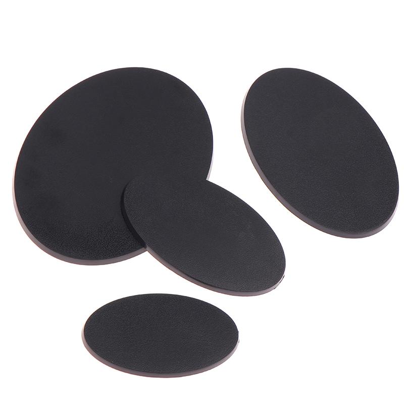 120X92Mm/90X52Mm/75X42Mm Oval Tabanlar Model Plastik Tabanlar Minyatür Masa Oyunları İçin Masa Oyunu Tabanı Modelleme Model Seti Diorama