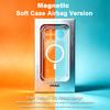 Magnetic Case For POCO F9 Ultra Pro 5G Camera Protection Raised Edge Transparent CA0003