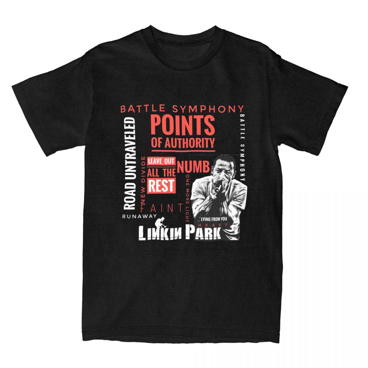 

Vintage T Shirt Vintage Rock Music 100 Cotton T Shirts Tee Shirt for Men LLinkinparked Basic Casual Short Sleeve Top Tees 4XL