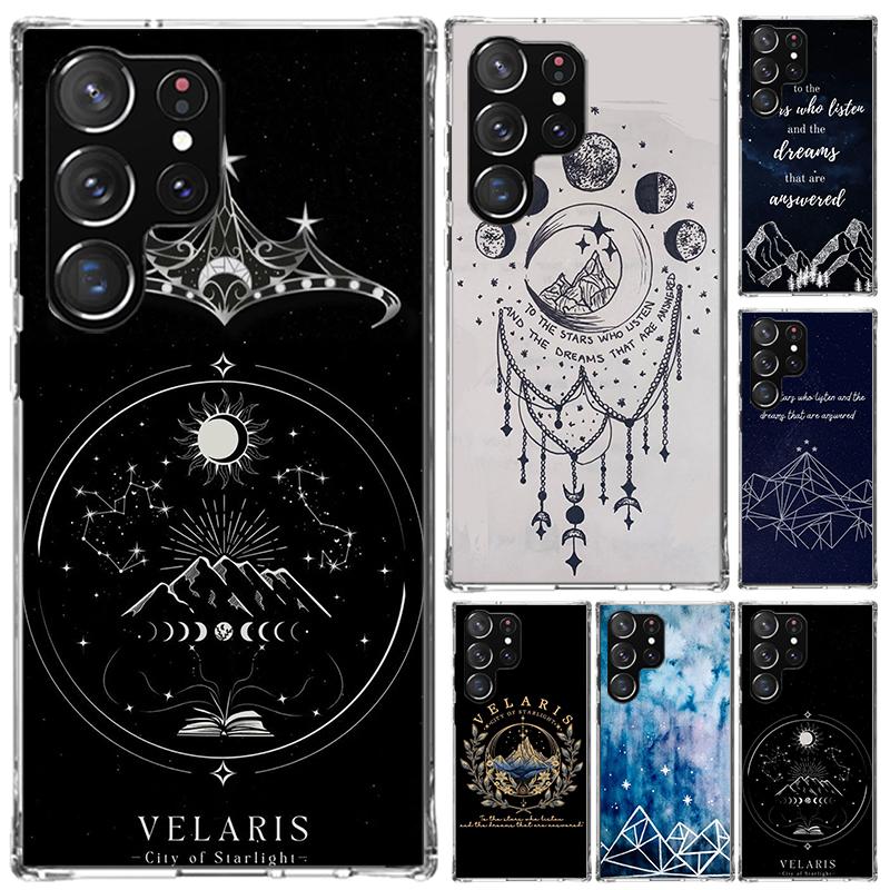 A Court of Mist Fury Sarah J Maas Phone Case for Samsung Galaxy S26 S24 S23 Ultra S25 Edge S22 S21 Plus S20 FE + Soft Print Shel