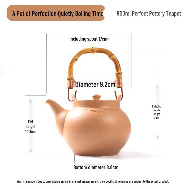Nihuojiang Ceramic Tea Boiling Pot