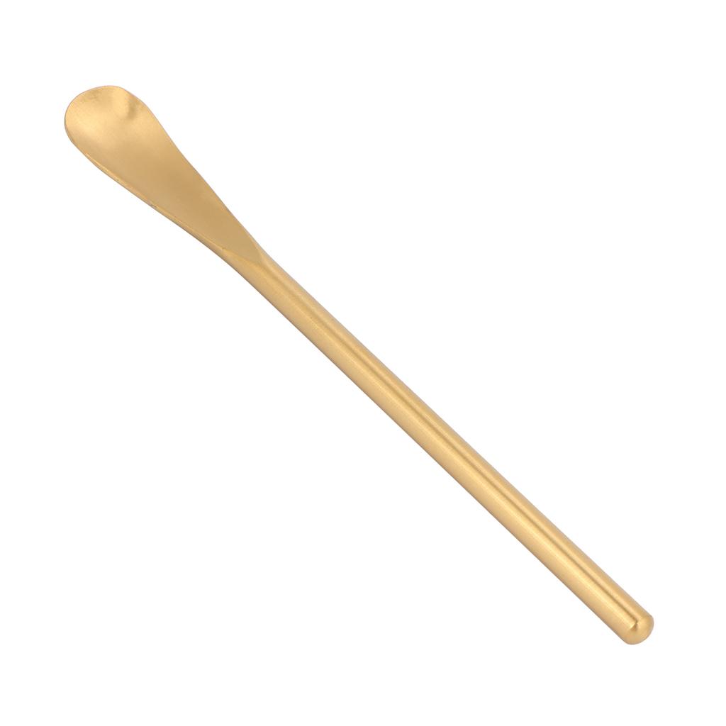 Stainless Steel Mixing Spoon Short Handle Dessert Coffee Spoon Mixing Stick for Kitchen Home