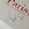 Su Chuang S925 Sterling Silver Freshwater Pearl Clavicle Necklace for Women - Korean Luxury Style