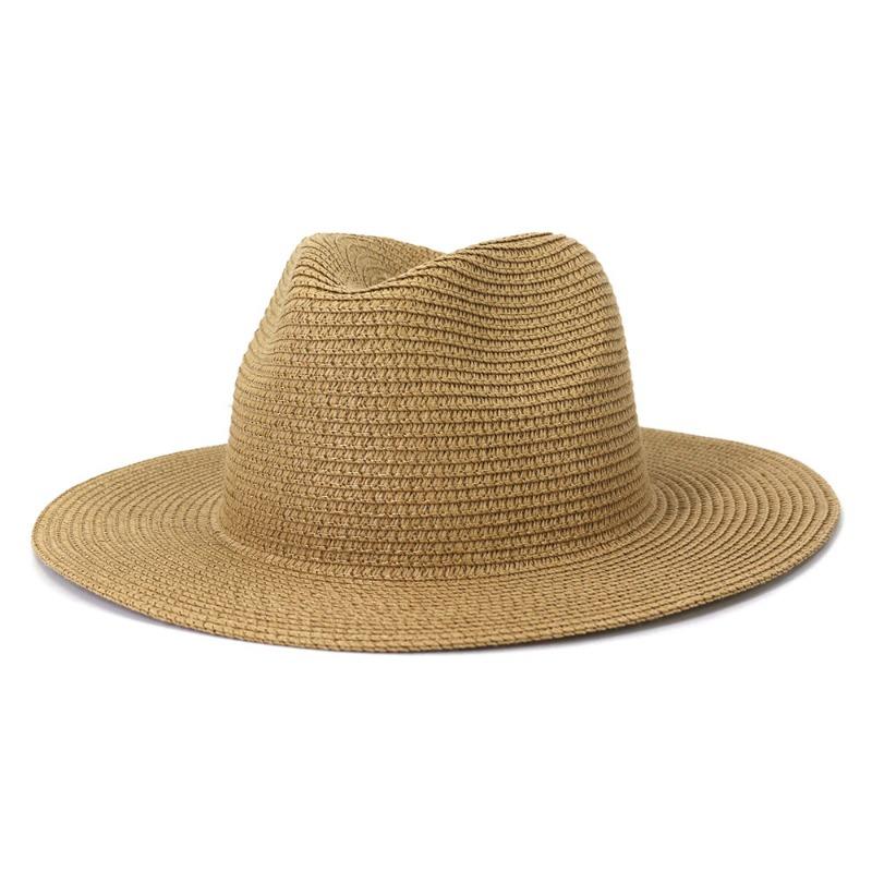 Uomini e donne viaggiano protezione solare da mare moda cappello da sole primavera ed estate cappello di paglia jazz colorato