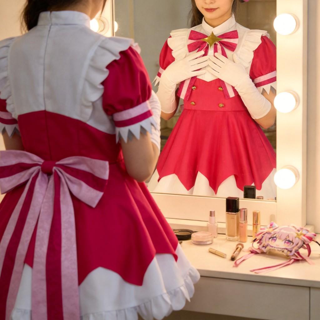 Hatsune Miku Cosplay Dress With Accessories For Anime Convention And Halloween Costumes