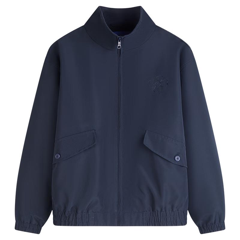 NVG.YOUNG Men's Fleece-Lined Stand Collar Jacket
