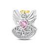 925 Silver Nossa Senhora Aparecida Dangle Cross Charms Pendants Fit Qikaola Bracelets DIY Jewelry For Women