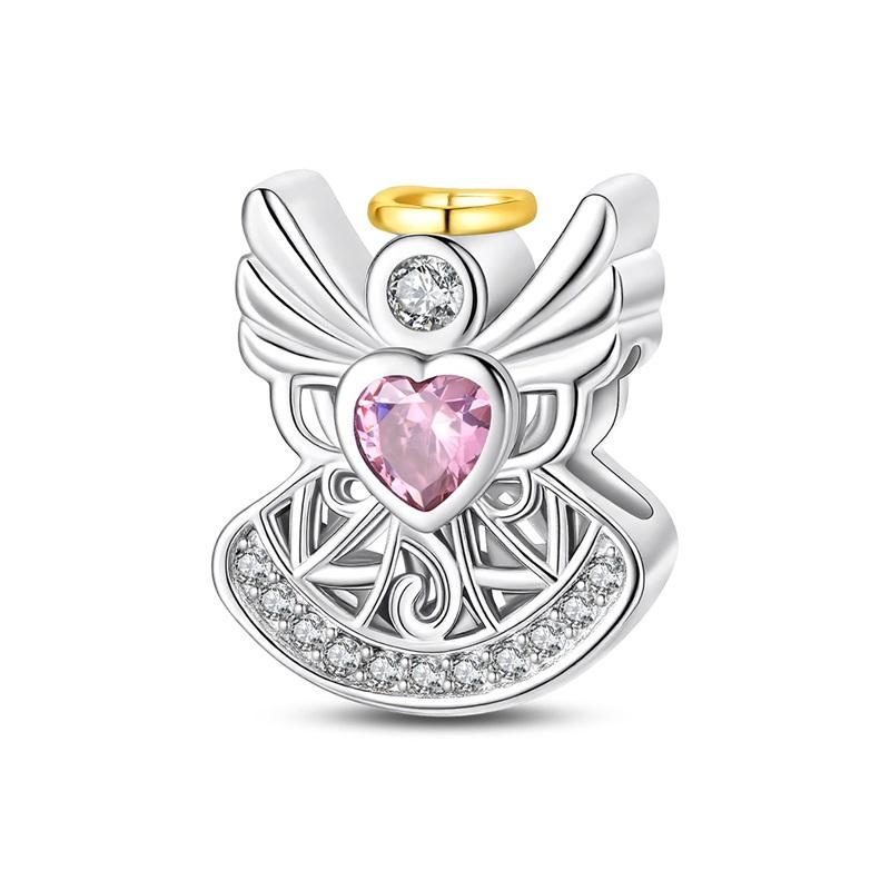 925 Silver Nossa Senhora Aparecida Dangle Cross Charms Pendants Fit Qikaola Bracelets DIY Jewelry For Women