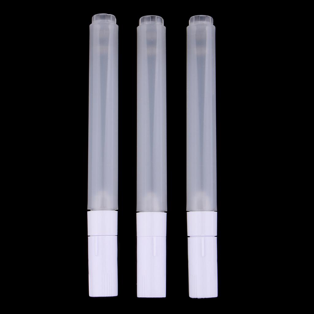6x Oil Acrylic Marker Pen Refill Empty Pens Tube for Artists