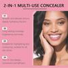 Dark brown moisturizing concealer moisturizing light long-lasting makeup natural docile modify skin color concealer 1