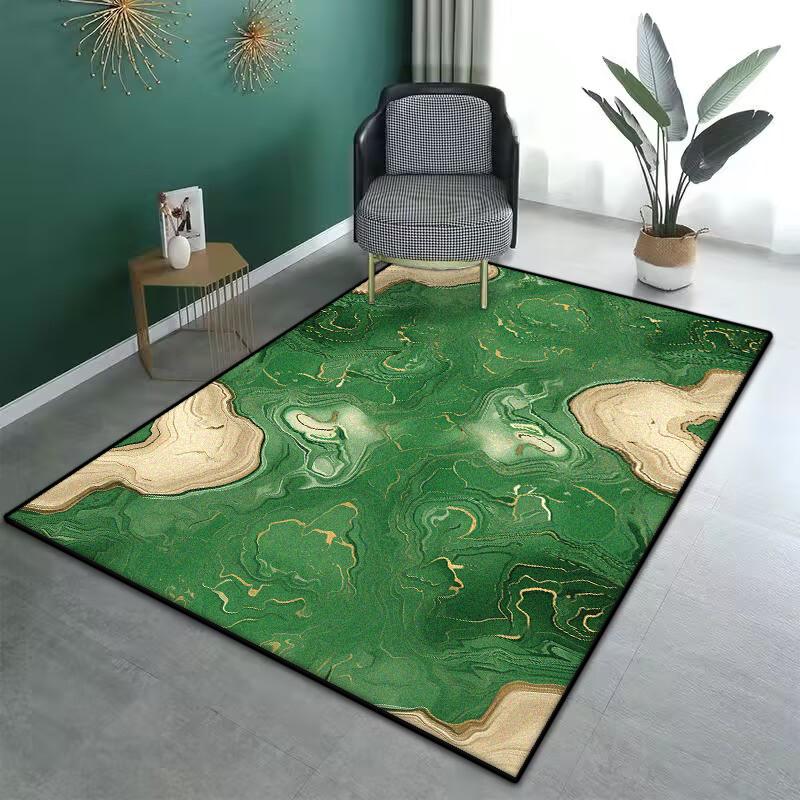 

Modern Luxury Large Living Room Soft Foldable Carpet Antiskid Room Decor Aesthetic Bedroom Rugs Easy Cleaning Dressing Table Mat 60*90cm
