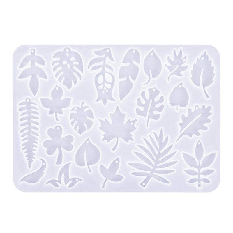 

Простая в использовании силиконовая форма, индивидуальные формы для сережек в форме листьев, удобные серьги, кристаллы, ювелирные изделия, принадлежности