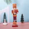 Christmas Gingerbread-Style Nutcracker Figurine
