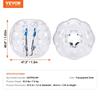 Inflatable Bumper Ball 1-Pack, 4FT/1.2M Body Sumo Zorb Balls for Teen, 0.8mm Thick PVC Human Hamster Bubble Balls for Outdoor Team Gaming Play, Bumper