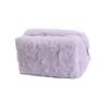 Cute Large Capacity Velvet Makeup Bag Soft Fur Puffy Travel Toiletry Bag Portable Cosmetics Pouch Women Girls