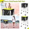 Landa Portable Foldable Tennis Ball Cart