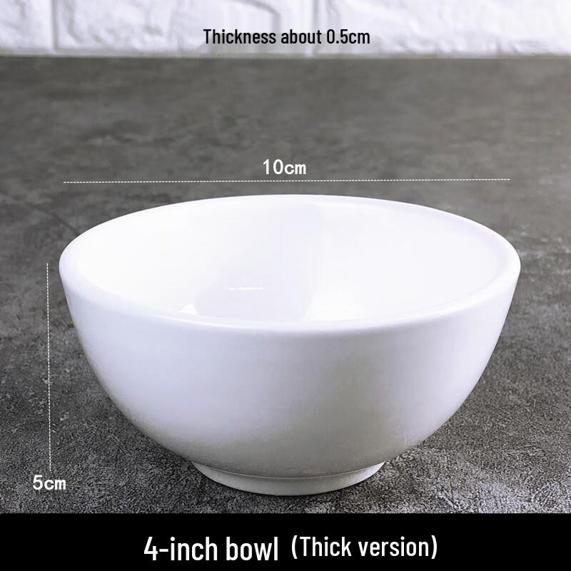Sweet Elegant Pure White Ceramic Tableware Set