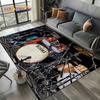 3D Music Instruments Drum Kit Drum Set Carpet Rug for Living Room Bedroom Home Sofa Decoration,Kids Area Rug Non-slip Floor Mat