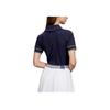 New FILA Golf Series Polo Shirt Women's Tide Blue A11W425101F-DB