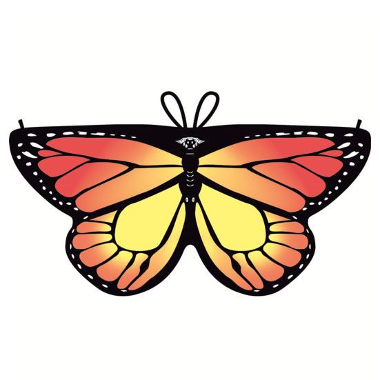 

Стильная удобная шифоновая накидка для малышей с крыльями бабочки, костюм для Хэллоуина, вечерние вечеринки