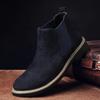 Large Size Martin Boots Men's Cattle Velvet Desert Boots Chelsea Boots Men's Short Boots High Top Shoes