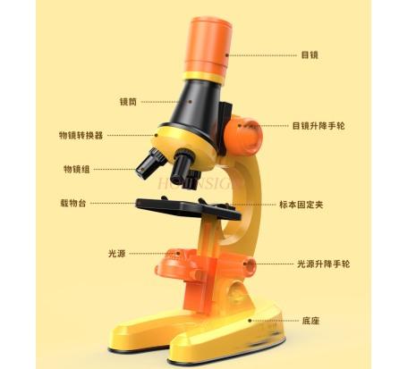 Microscope Children'S Science Experiment Household Set For Primary And Secondary School Students Professional Optical Hd Biology
