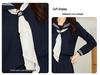 Navy Three-Piece JK Uniform Set: Short Skirt & Long Sleeve