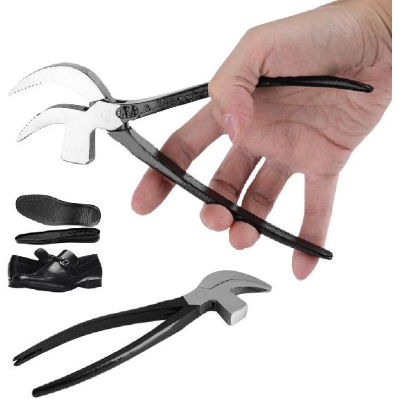 Metal Cobbler Pliers Pincers with Hammer for Shoemaking Leather Craft DIY Working Tool