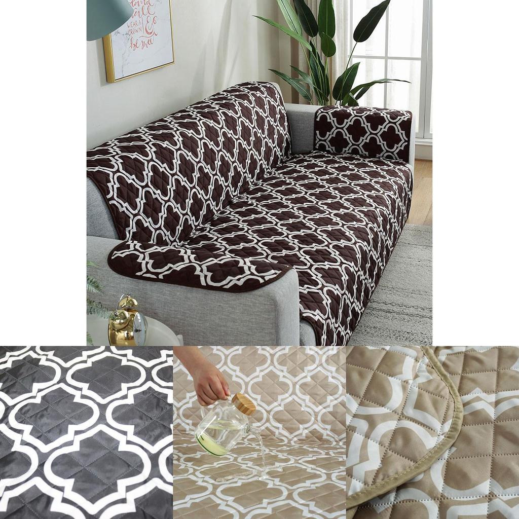Comfortable Microfiber Sofa Cover With Rich Pp Cotton Filling For Extra Comfort
