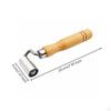 Leather Seam Roller Metal Rolling Head Visible Grain