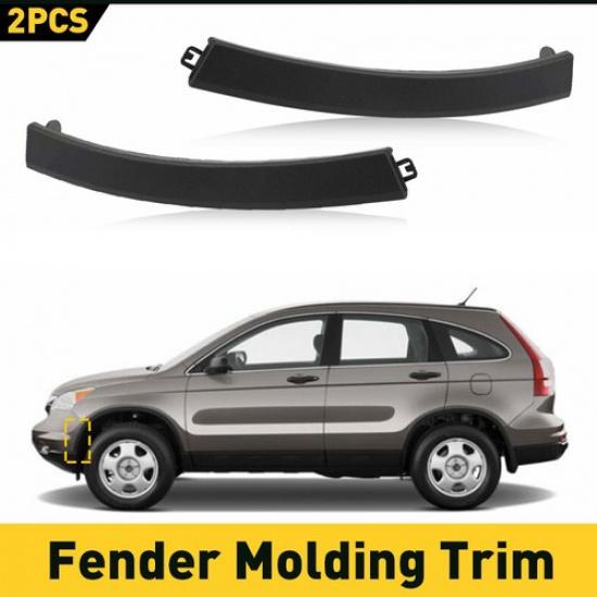 

07-11 For CRV Honda Front Bumper Fender Wheel Molding Trim PAIR 71103-SWA
