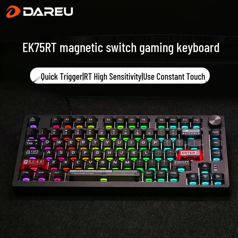 

DAREU EK75RT Phantom Edition 75% Magnetic Switch Gaming Keyboard