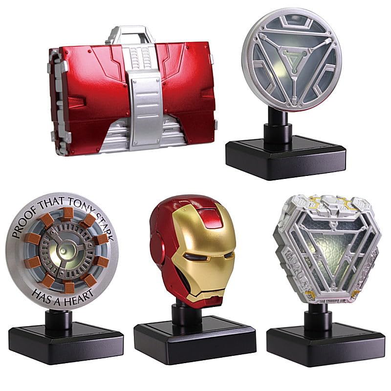 Iron Man Movie Item Collection [Complete Set of 5] Gachapon Capsule Toy