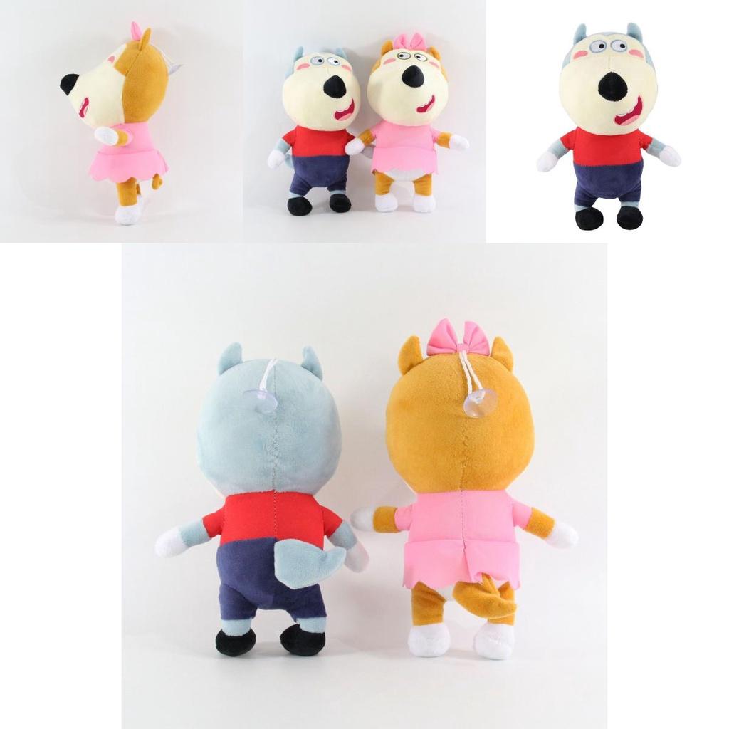 Adorable 25cm Wolfoo Lucy Plush Toy Soft And Cuddly Stuffed Cartoon Doll