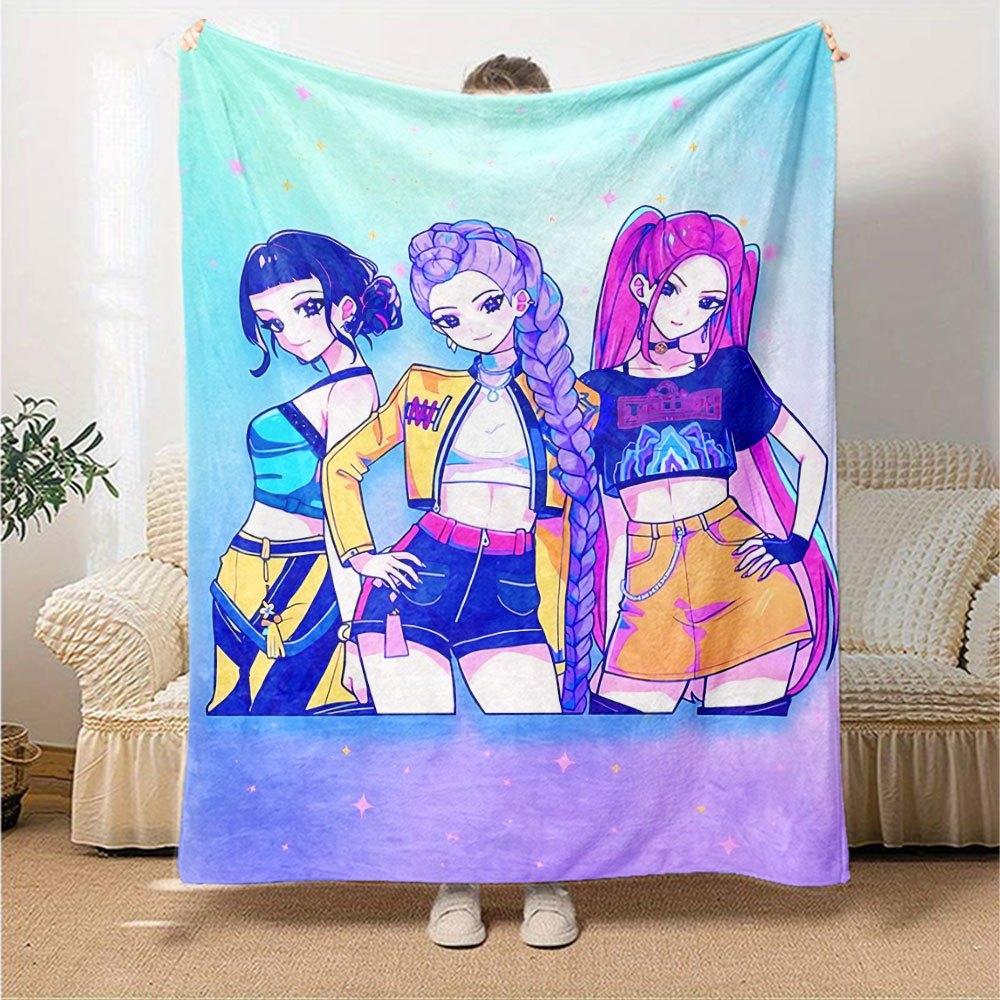 1pc Hunter X (17) Blanket Soft Warm Throw for Home, Office, Travel All Season Cozy Bedding Gift, Office Cozy AccessoryB1
