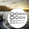 160/22Pcs/Set Fishing Rod Tips Replacement Kit Various Sizes Fishing Line Spinning Guide Eyes Rings Tip Top Repair Kit Set