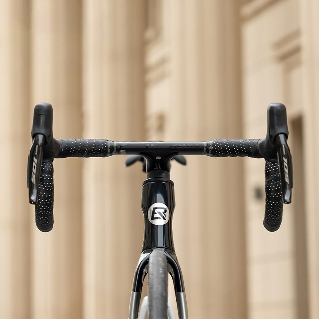 Shark Pattern EVA Foam Bicycle Handlebar Tape - Black