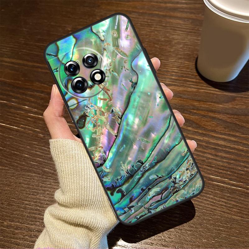 Abalone Shell For OnePlus Nord CE 5 2 3 4 Lite N20 N30 Case For OnePlus 15 R 13 12 11 8T 10T 13T 12R 13R