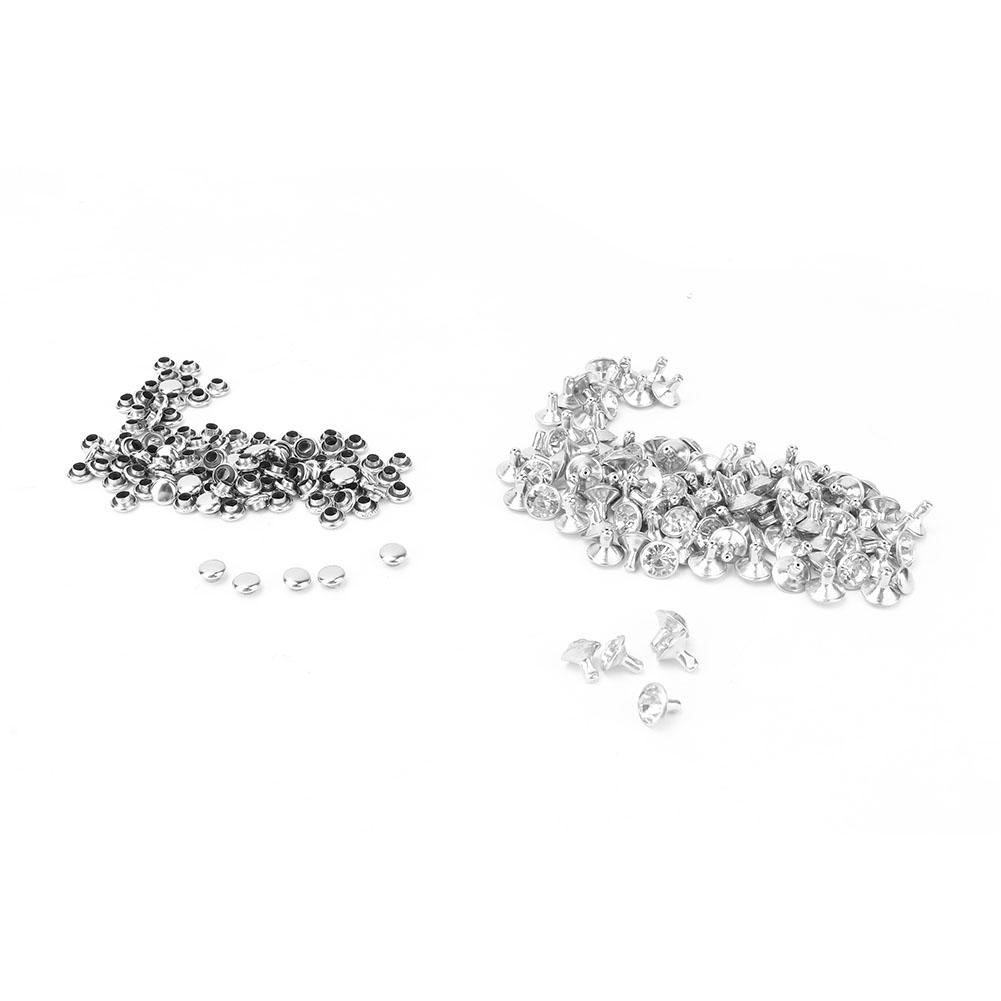 Cloth Inlay Rivets 12mm Spots Studs for Leather Craft Decoration(#1)