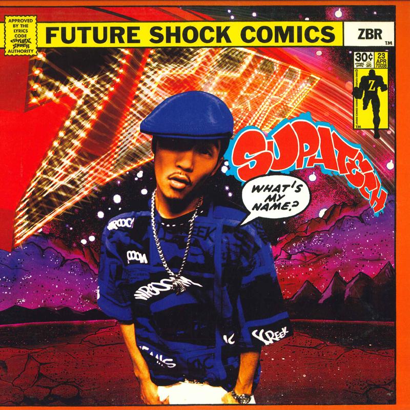 

12inch Record ZEEBRA Supatech UBG1014 FUTURE SHOCK Japan Japanese Club Dance Used