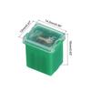 uxcell Car Cartridge Fuse 48V 40A Female Terminal J Case Box Low Profile Car Truck Green Pack of 5